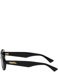 dunkelgraue Sonnenbrille von Bottega Veneta