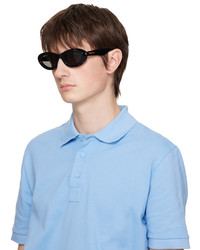 dunkelgraue Sonnenbrille von Bottega Veneta