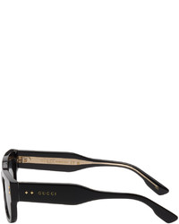 dunkelgraue Sonnenbrille von Gucci