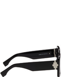 dunkelgraue Sonnenbrille von Marcelo Burlon County of Milan