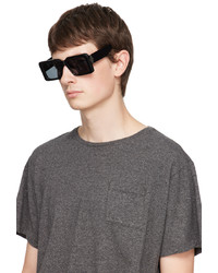 dunkelgraue Sonnenbrille von Marcelo Burlon County of Milan