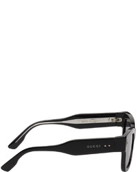 dunkelgraue Sonnenbrille von Gucci