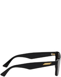 dunkelgraue Sonnenbrille von Bottega Veneta