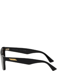 dunkelgraue Sonnenbrille von Bottega Veneta