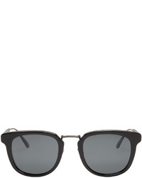 dunkelgraue Sonnenbrille von Bottega Veneta