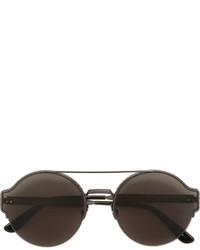 dunkelgraue Sonnenbrille von Bottega Veneta