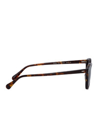 dunkelgraue Sonnenbrille von Oliver Peoples