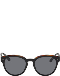 dunkelgraue Sonnenbrille von Giorgio Armani