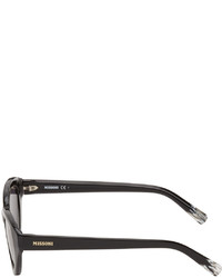 dunkelgraue Sonnenbrille von Missoni