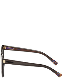 dunkelgraue Sonnenbrille von Missoni