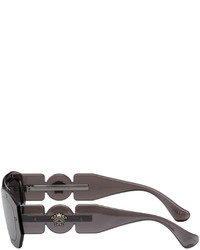 dunkelgraue Sonnenbrille von Versace