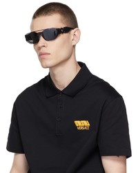 dunkelgraue Sonnenbrille von Versace