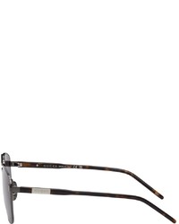 dunkelgraue Sonnenbrille von Gucci