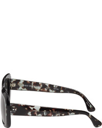 dunkelgraue Sonnenbrille von Dries Van Noten