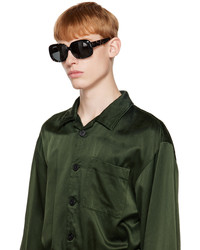 dunkelgraue Sonnenbrille von Dries Van Noten