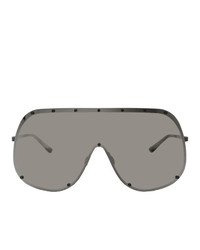 dunkelgraue Sonnenbrille von Rick Owens