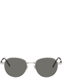dunkelgraue Sonnenbrille von Saint Laurent