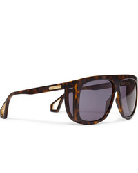 dunkelgraue Sonnenbrille von Gucci