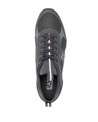 dunkelgraue Sportschuhe von Ea7 Emporio Armani