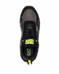 dunkelgraue Sportschuhe von Ea7 Emporio Armani