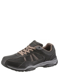 dunkelgraue Sportschuhe von Skechers