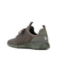 dunkelgraue Sportschuhe von Ea7 Emporio Armani