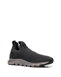 dunkelgraue Sportschuhe von Zegna