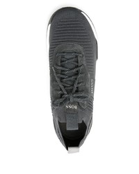 dunkelgraue Sportschuhe von BOSS