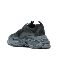 dunkelgraue Sportschuhe von Balenciaga