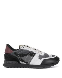 dunkelgraue Sportschuhe von Valentino Garavani