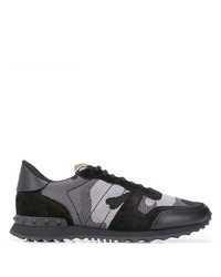 dunkelgraue Sportschuhe von Valentino Garavani