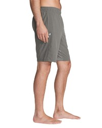 dunkelgraue Sportshorts von Eddie Bauer