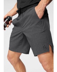 dunkelgraue Sportshorts von Reebok