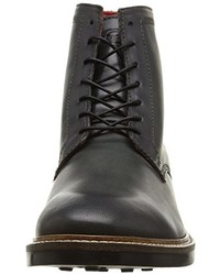 dunkelgraue Stiefel von Base London