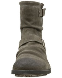 dunkelgraue Stiefel von Base London