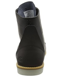 dunkelgraue Stiefel von Boxfresh