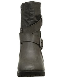 dunkelgraue Stiefel von Dockers by Gerli