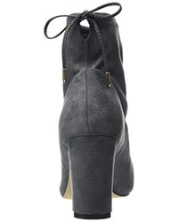 dunkelgraue Stiefel von Dorothy Perkins