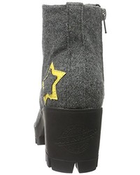 dunkelgraue Stiefel von Fiorucci