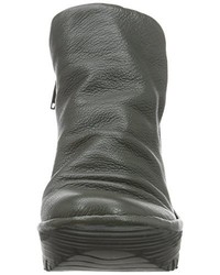 dunkelgraue Stiefel von Fly London