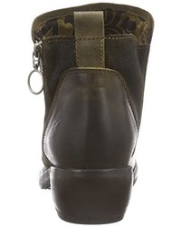 dunkelgraue Stiefel von Fly London