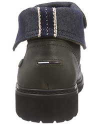 dunkelgraue Stiefel von Hilfiger Denim