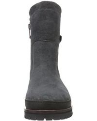 dunkelgraue Stiefel von Marc O'Polo