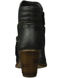 dunkelgraue Stiefel von Mustang