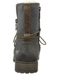 dunkelgraue Stiefel von Mustang