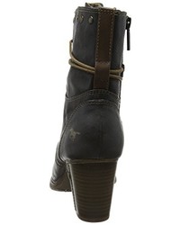 dunkelgraue Stiefel von Mustang