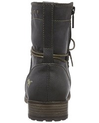 dunkelgraue Stiefel von Mustang