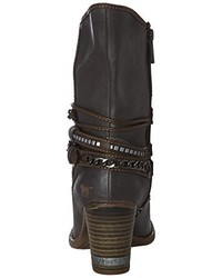 dunkelgraue Stiefel von Mustang