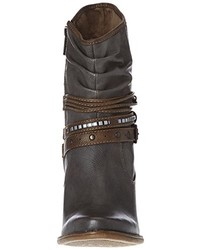 dunkelgraue Stiefel von Mustang