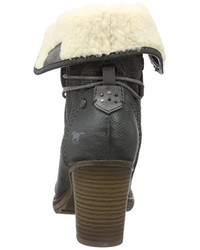 dunkelgraue Stiefel von Mustang